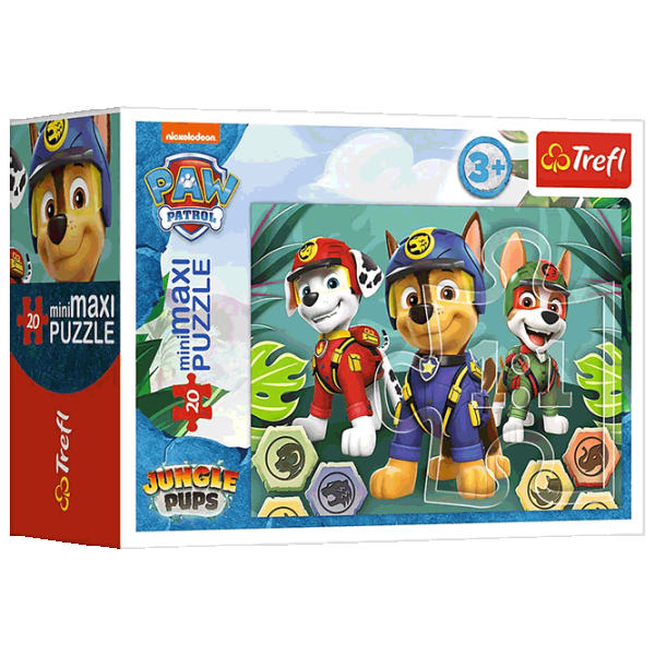 Puzzle Trefl Happy Dogs 3+/ Numărul de piese: 20 photo 4 Puzzle Trefl Happy Dogs 3+/ Numărul de piese: 20 photo 4