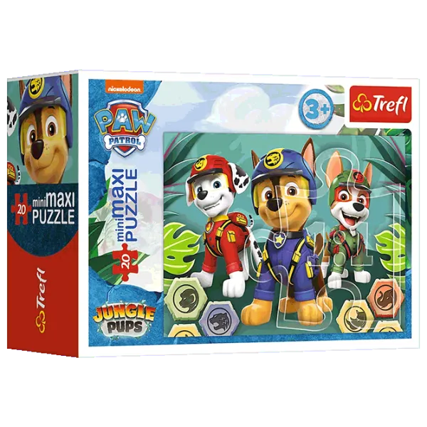 Puzzle Trefl Happy Dogs 3+/ Numărul de piese: 20 photo 5 Puzzle Trefl Happy Dogs 3+/ Numărul de piese: 20 photo 5