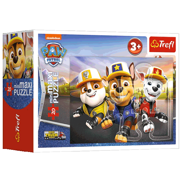 Puzzle Trefl Happy Dogs 3+/ Numărul de piese: 20 photo 6 Puzzle Trefl Happy Dogs 3+/ Numărul de piese: 20 photo 6