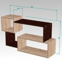 Raft ML-Mobila ML-2 PAL / Stejar Auriu photo 3