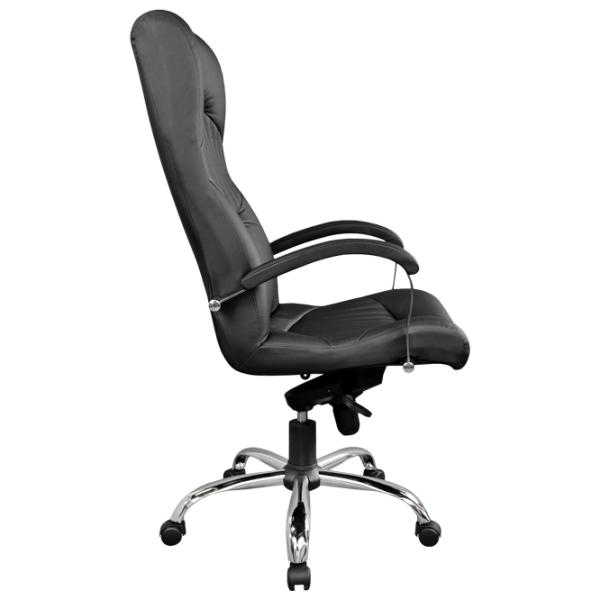 Офисное кресло DecoPrim Germes Искусственная кожа/ Черный Хром photo 3 Офисное кресло DecoPrim Germes Искусственная кожа/ Черный Хром photo 3