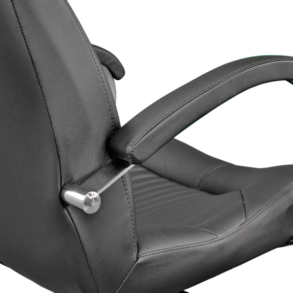 Офисное кресло DecoPrim Germes Искусственная кожа/ Черный Хром photo 5 Офисное кресло DecoPrim Germes Искусственная кожа/ Черный Хром photo 5