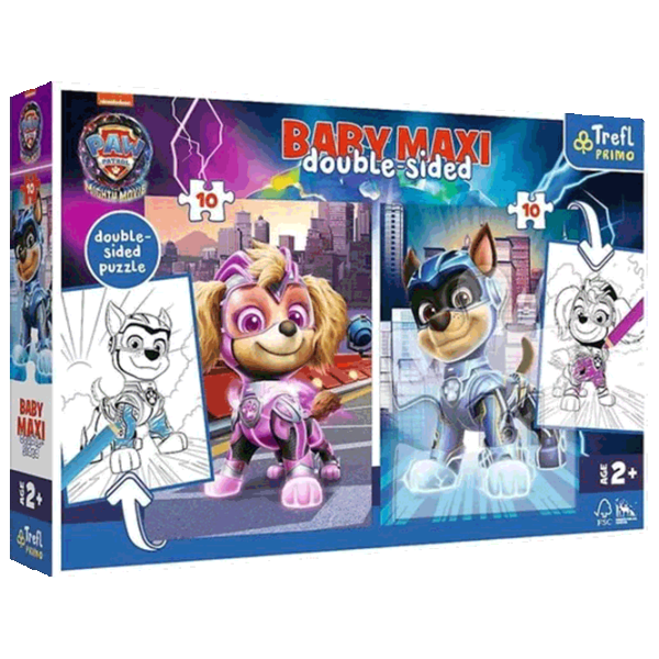 Puzzle Trefl Heroic dogs 2+/ Количество деталей: 20 photo 1