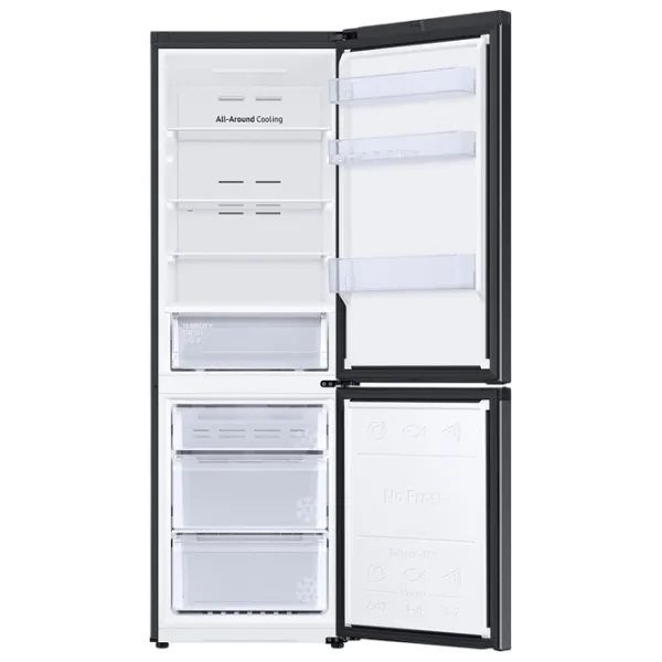 Frigider Samsung RB34C600EBN/EF cu congelator jos 344 l / 185.3 cm / Black photo 5