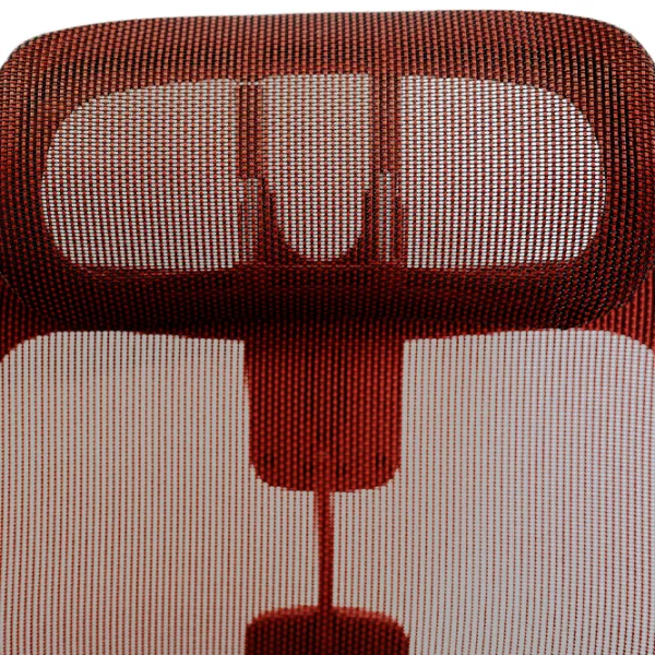Fotoliu de birou DecoPrim Gomez  Plasă acrilică/ Red  photo 4