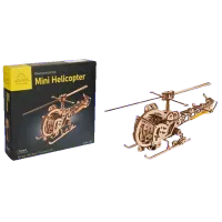 Puzzle Ugears Helicopter 10+/ Numărul de piese: 167