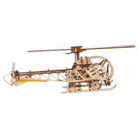 Puzzle Ugears Helicopter 10+/ Numărul de piese: 167 photo 3