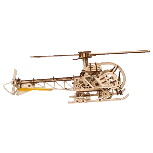 Puzzle Ugears Helicopter 10+/ Numărul de piese: 167 photo 5 Puzzle Ugears Helicopter 10+/ Numărul de piese: 167 photo 5