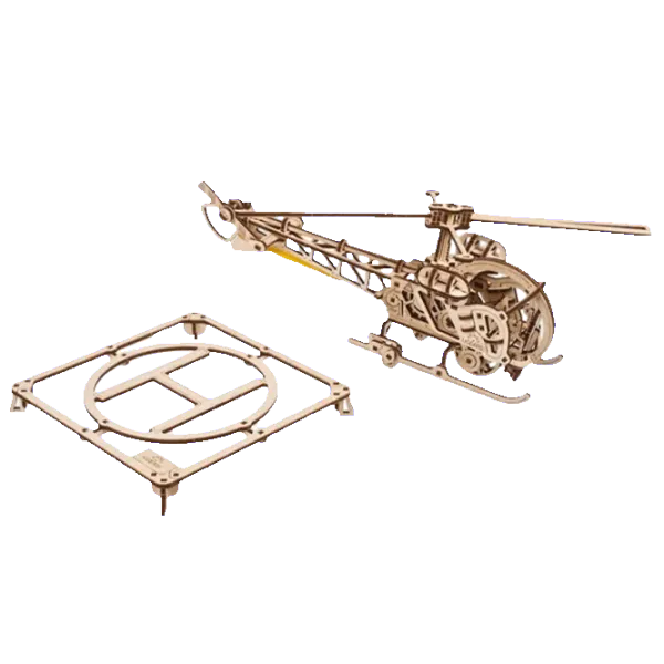 Puzzle Ugears Helicopter 10+/ Numărul de piese: 167 photo 6 Puzzle Ugears Helicopter 10+/ Numărul de piese: 167 photo 6