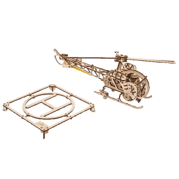 Puzzle Ugears Helicopter 10+/ Numărul de piese: 167 photo 7 Puzzle Ugears Helicopter 10+/ Numărul de piese: 167 photo 7