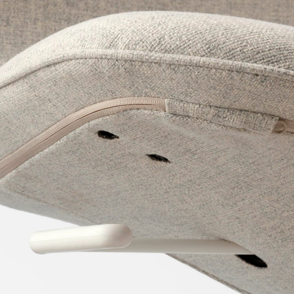 Fotoliu de birou Ikea Langfjall/Gunnared Stofă/ Light Beige White photo 4