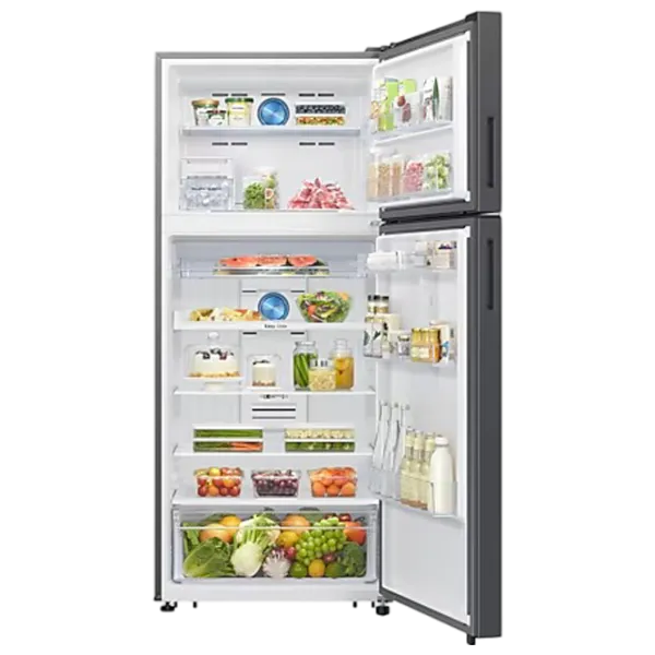 Frigider Samsung RT53DG7A14S9EO cu congelator sus 530 / 185.5 cm / Inox photo 5