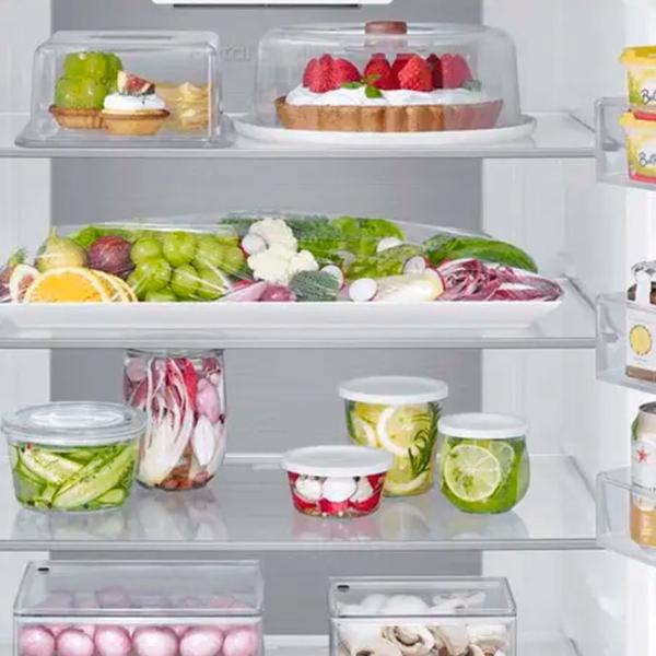 Frigider Samsung RT53DG7A14S9EO cu congelator sus 530 / 185.5 cm / Inox photo 7