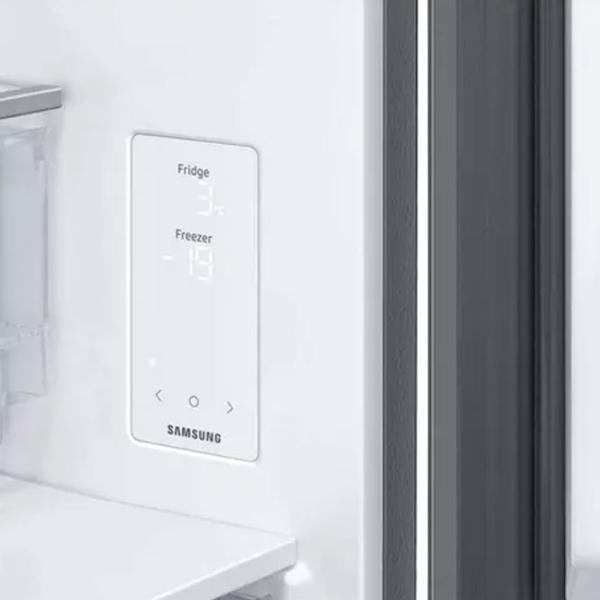 Frigider Samsung RT53DG7A14S9EO cu congelator sus 530 / 185.5 cm / Inox photo 8