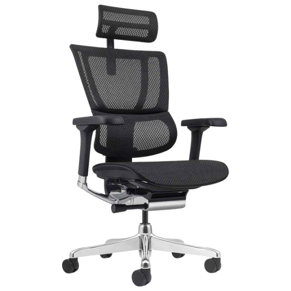 Офисное кресло ART Mirus IOO Elite 2 Акриловая сетка/ Черный Хром photo 1