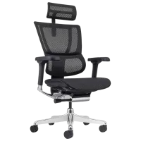 Fotoliu de birou ART Mirus IOO Elite 2  Plasă acrilică/ Black Chrome