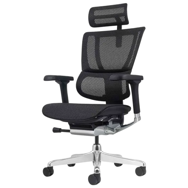 Офисное кресло ART Mirus IOO Elite 2 Акриловая сетка/ Черный Хром photo 3