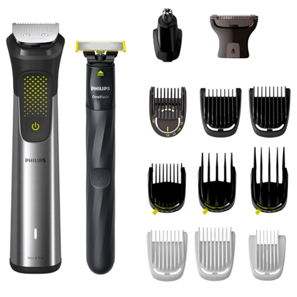 Trimmer facial Philips MG9552/15 Silver photo 1