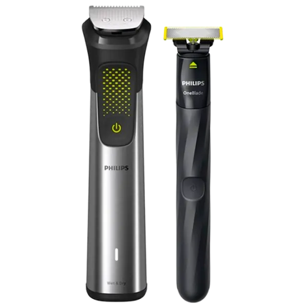 Trimmer facial Philips MG9555/15 Silver photo 1