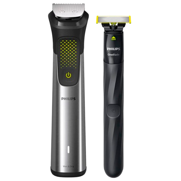 Trimmer facial Philips MG9555/15 Silver photo 1