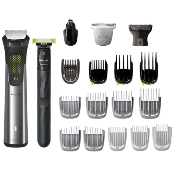 Trimmer facial Philips MG9555/15 Silver photo 2