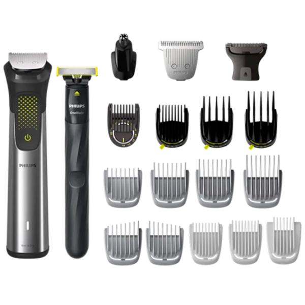 Trimmer facial Philips MG9555/15 Silver photo 2