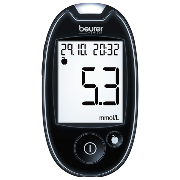 Glucometru Beurer GL44  Black photo 1