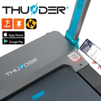 Bandă de alergat Thunder Ultra 16 km/h / 160 kg / Silver photo 6