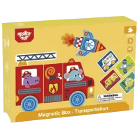 Puzzle Tooky Toy Vehicle 3+/ Numărul de piese: 80