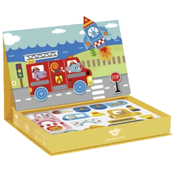 Puzzle Tooky Toy Vehicle 3+/ Количество деталей: 80 photo 2
