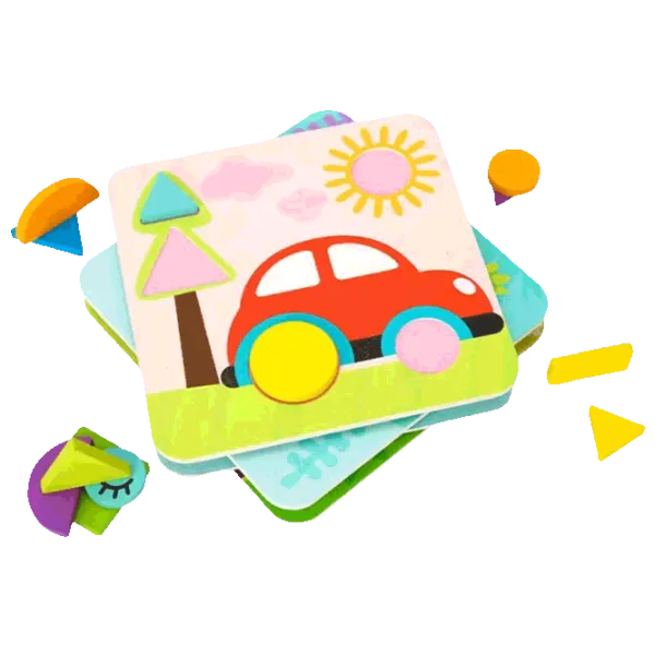 Puzzle Tooky Toy 57271 1.5+/ Количество деталей: 34 photo 2