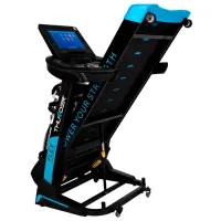 Bandă de alergat Thunder FLEX-DS-TFT 20 km/h / 180 kg / Black photo 3