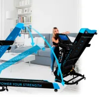 Bandă de alergat Thunder FLEX-DS-TFT 20 km/h / 180 kg / Black photo 4