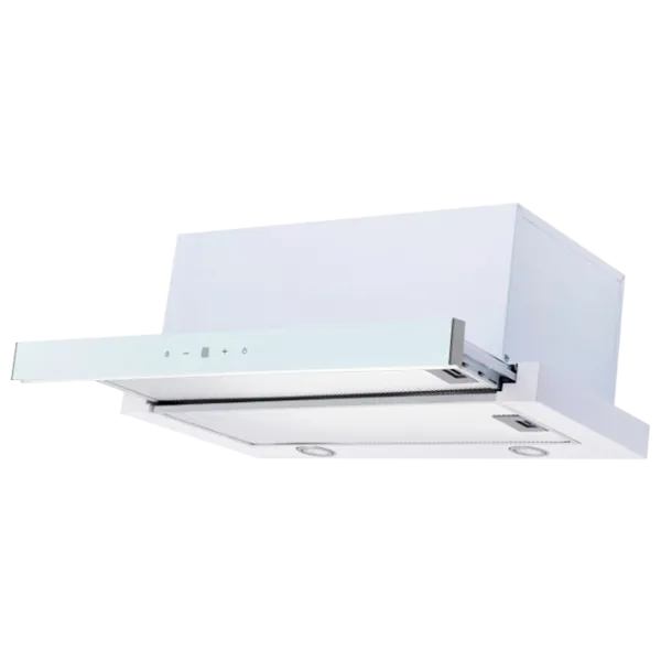 Hotă Backer Riki Slider 1000 Sensor Telescopică/ White/ Gray photo 1