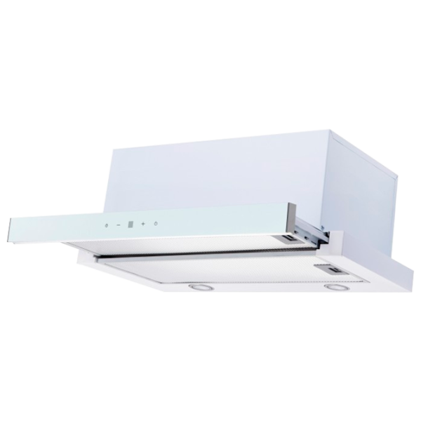 Hotă Backer Riki Slider 1000 Sensor Telescopică/ White/ Gray photo 1