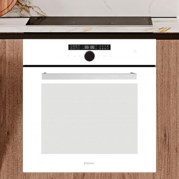 Cuptor încorporabil Backer Riki 16 AirSteam Soft 3150 W/ White photo 3