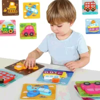 Puzzle Tooky Toy Transport 1+/ Количество деталей: 33 photo 3