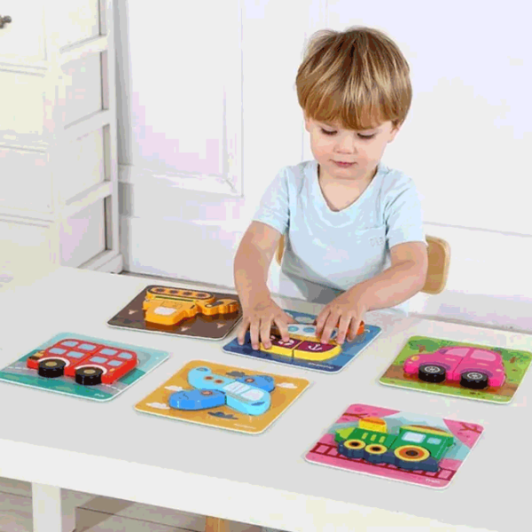 Puzzle Tooky Toy Transport 1+/ Количество деталей: 33 photo 4