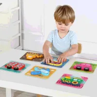 Puzzle Tooky Toy Transport 1+/ Количество деталей: 33 photo 4