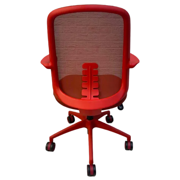 Fotoliu de birou ART Como-DHX2  Plasă acrilică/ Red Black photo 5