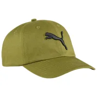 Кепка унисекс Puma Ess Cat Logo Bb Cap Оливковый Зелёный / 100% хлопок
