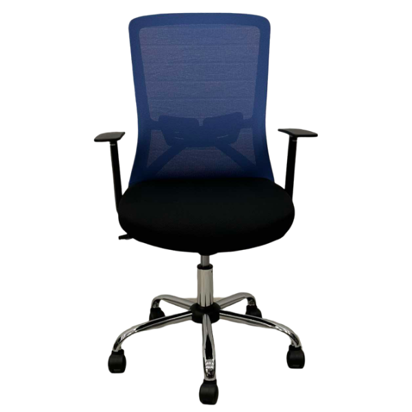 Офисное кресло ART Smart-215 OC Акриловая сетка/ Синий Черный photo 2 Офисное кресло ART Smart-215 OC Акриловая сетка/ Синий Черный photo 2