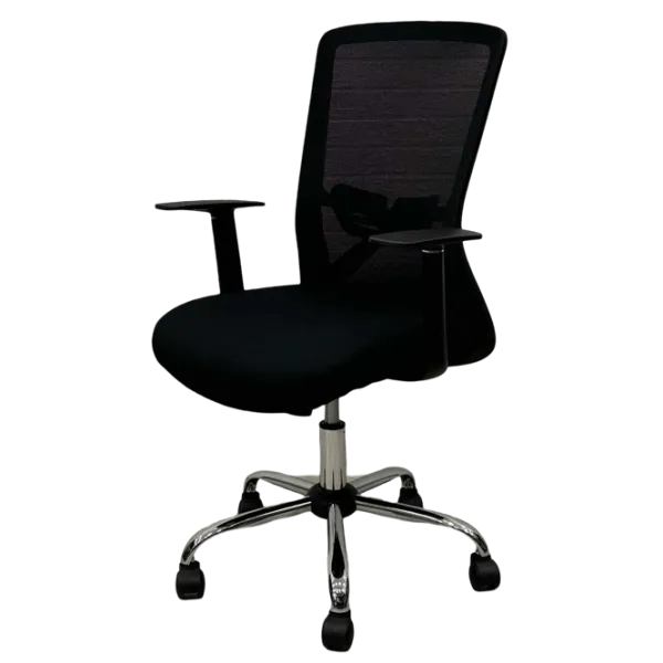 Офисное кресло ART Smart-215 OC Акриловая сетка/ Черный Хром photo 1
