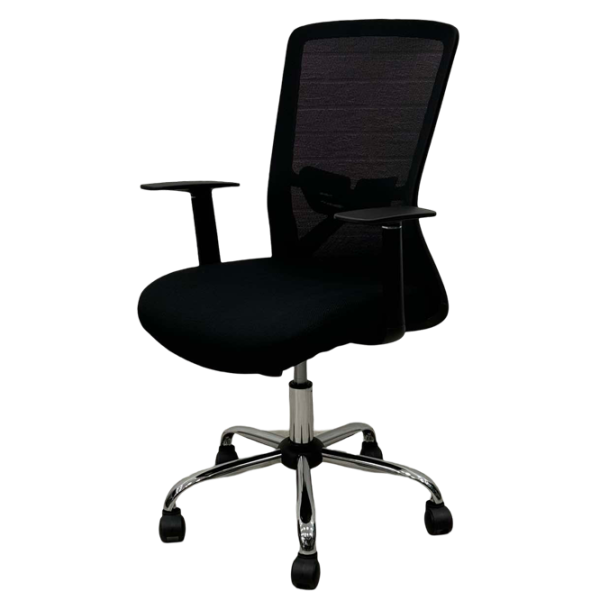 Офисное кресло ART Smart-215 OC Акриловая сетка/ Черный Хром photo 1