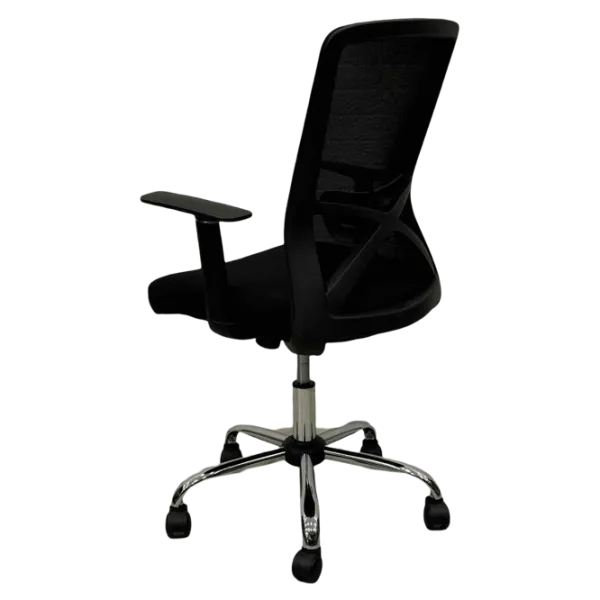 Офисное кресло ART Smart-215 OC Акриловая сетка/ Черный Хром photo 3