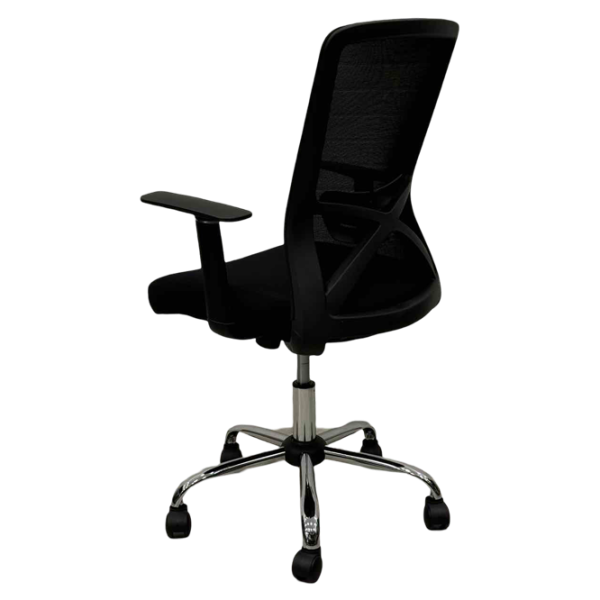 Офисное кресло ART Smart-215 OC Акриловая сетка/ Черный Хром photo 3