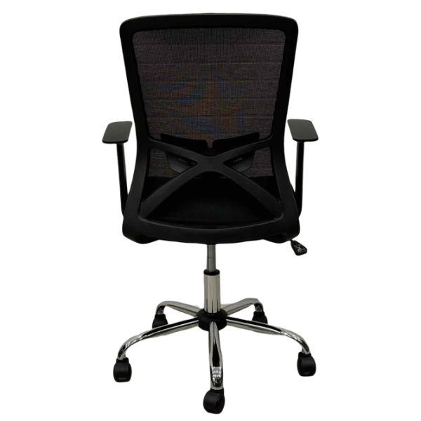 Офисное кресло ART Smart-215 OC Акриловая сетка/ Черный Хром photo 4