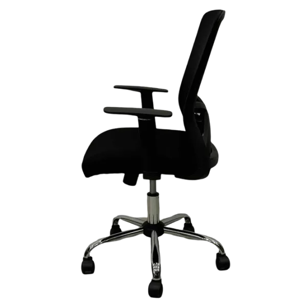 Офисное кресло ART Smart-215 OC Акриловая сетка/ Черный Хром photo 5