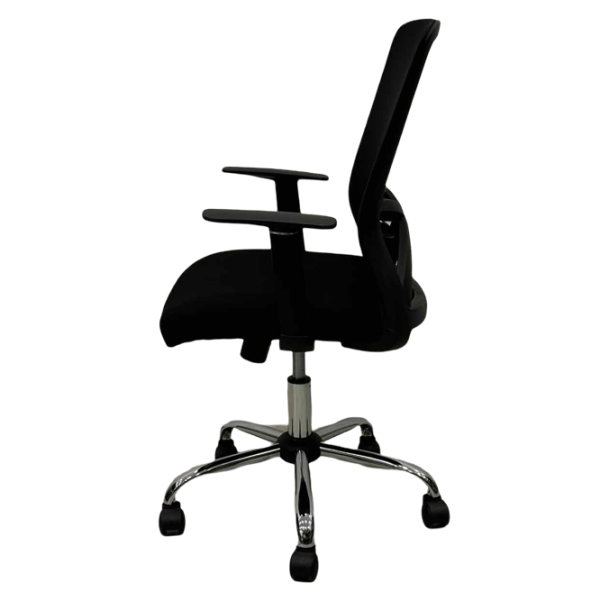 Офисное кресло ART Smart-215 OC Акриловая сетка/ Черный Хром photo 5