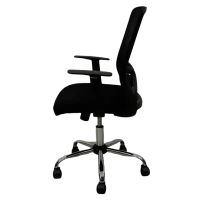 Офисное кресло ART Smart-215 OC Акриловая сетка/ Черный Хром photo 5